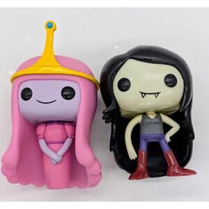 Funko Pop! Adventure Time #31 Marceline & Princess Bubblegum #51 Vinyl Figures